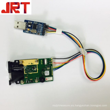 Sensor de distancia láser de largo alcance de 150 m con USB